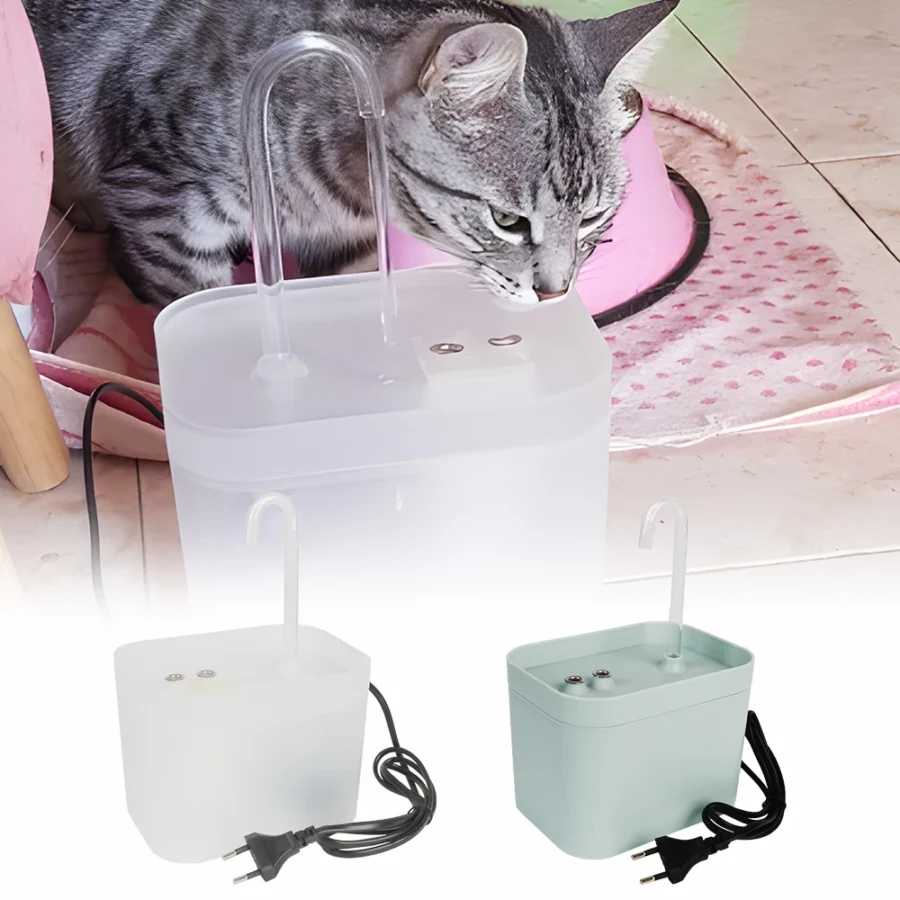 Recirculate Filtring 1.5L USB Electric Cat Water Fountain Auto Filter Cat Drinker Bowl for Cats Pet Water Mute Dispenser - Image 23